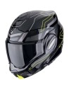 SCORPION CASCO EXO-TECH EVO CONQUER BLACK/NEON YELLOW en ALDAMOVIL