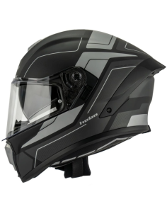 HEBO CASCO INTEGRAL A618 BLACK/GREY MATT en ALDAMOVIL