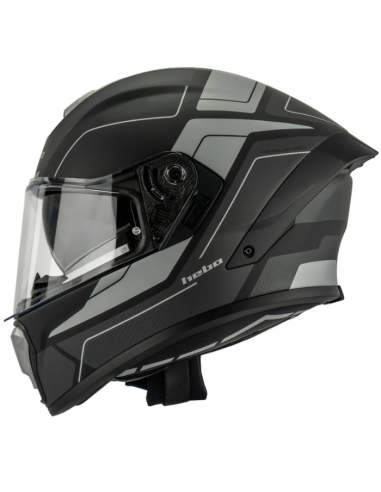 HEBO CASCO INTEGRAL A618 BLACK/GREY MATT en ALDAMOVIL