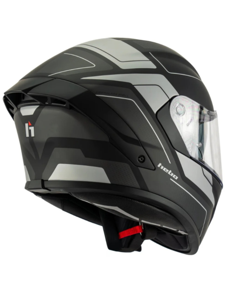 HEBO CASCO INTEGRAL A618 BLACK/GREY MATT en ALDAMOVIL