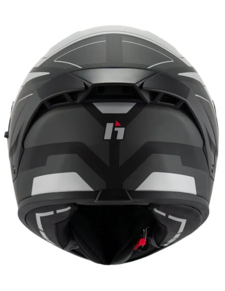 HEBO CASCO INTEGRAL A618 BLACK/GREY MATT en ALDAMOVIL