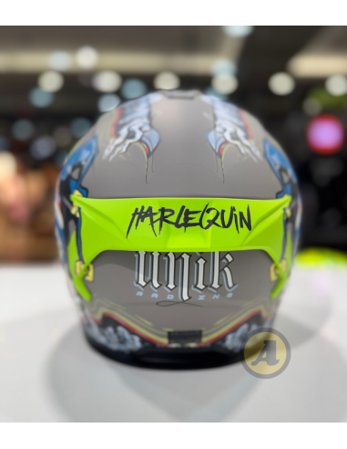 UNIK CASCO INTEGRAL HARLEQUIN GREY MATT en ALDAMOVIL