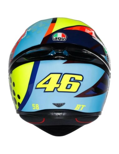 AGV CASCO K1 S E2206 ROSSI WINTER TEST 2020 en ALDAMOVIL