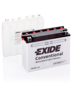 Aldamovil  - Bateria moto Exide Gel AGM YB16AL-A2 EB16AL-A2