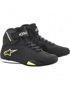 ALPINESTARS BOTAS SEKTOR BLACK/YELLOW FLUOR en ALDAMOVIL